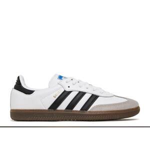 Adidas Samba OG White Black Gum Womens Size 8.5